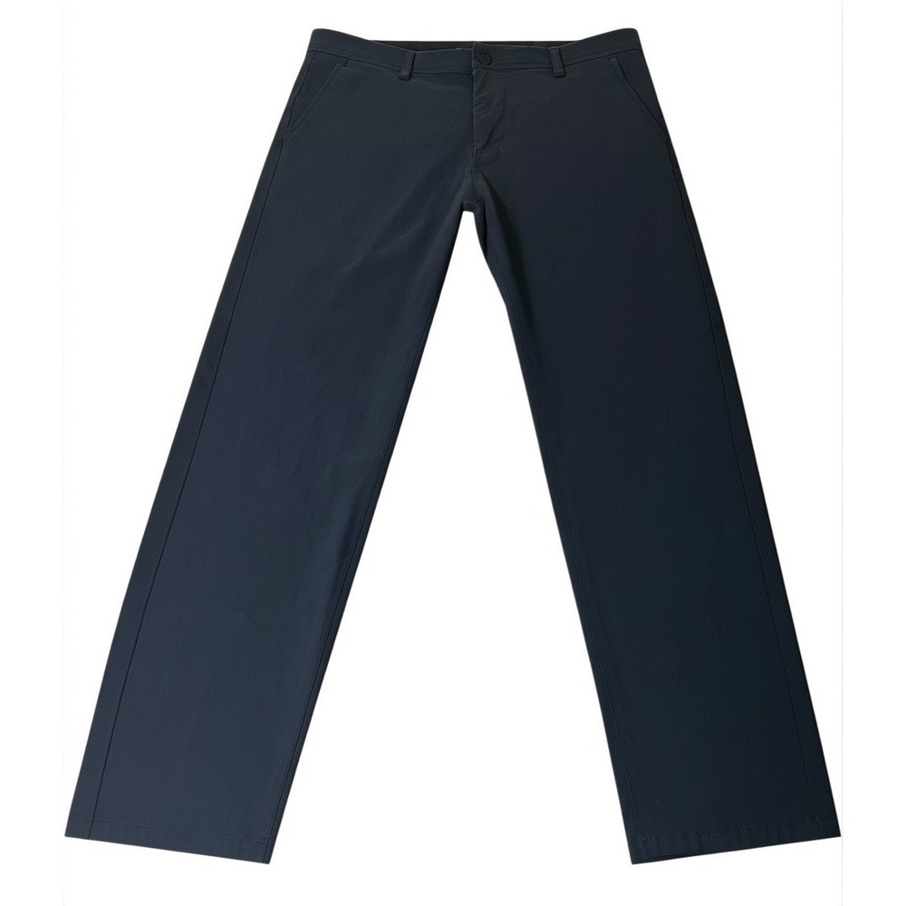 Projek Raw Tech Chino Pants Mens 33x29 Beige Blue Slim Fit Lightweight Stretch - Picture 2 of 9